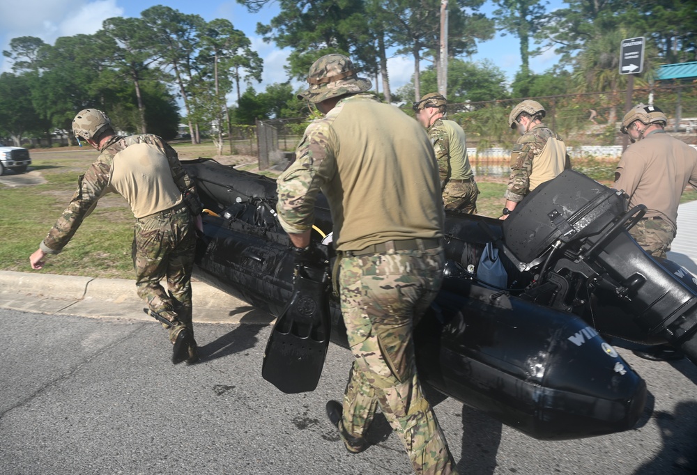 Water Operations training during Emerald Warrior 2023