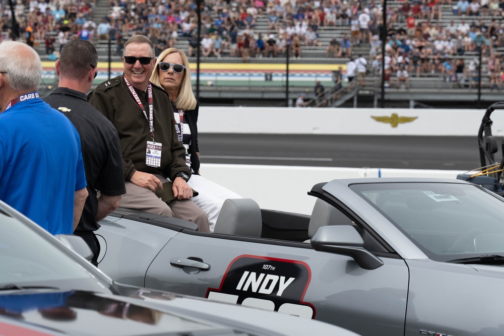 Opening ceremonies of the 107th running of the Indianapolis 500