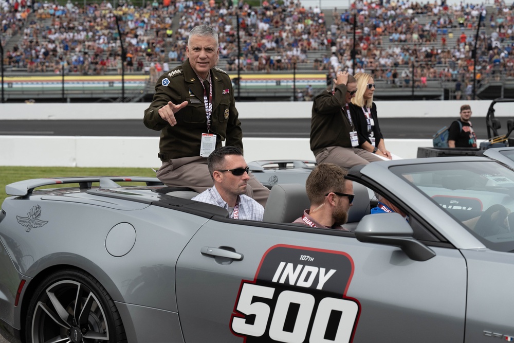 Opening ceremonies of the 107th running of the Indianapolis 500