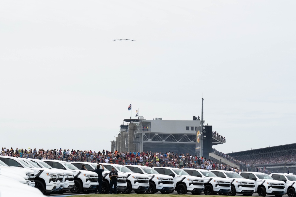 Opening ceremonies of the 107th running of the Indianapolis 500