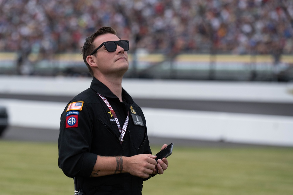 Opening ceremonies of the 107th running of the Indianapolis 500