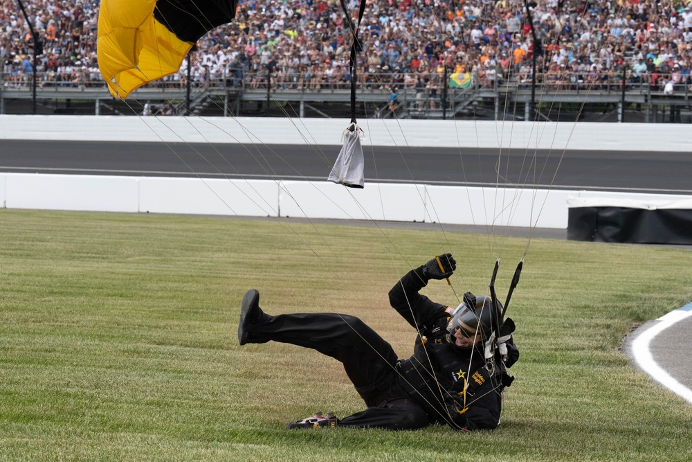 Opening ceremonies of the 107th running of the Indianapolis 500