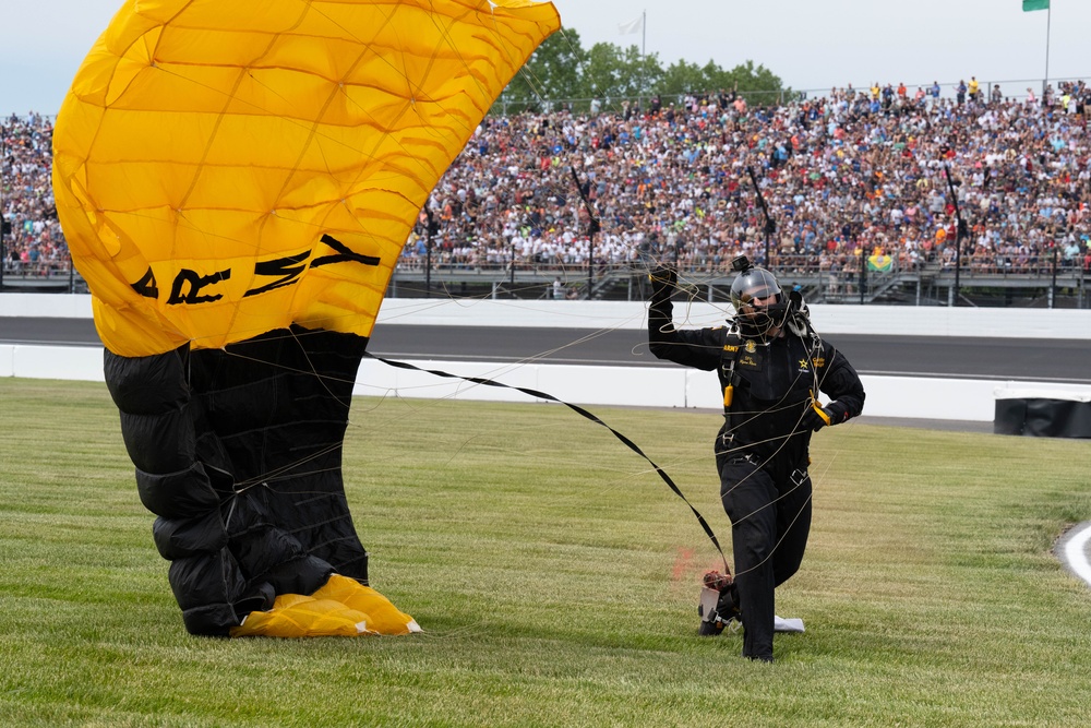 Opening ceremonies of the 107th running of the Indianapolis 500