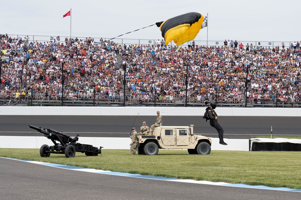 Opening ceremonies of the 107th running of the Indianapolis 500