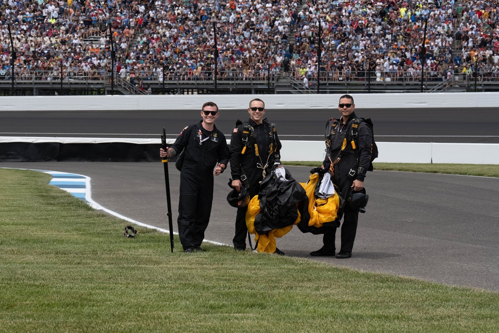 Opening ceremonies of the 107th running of the Indianapolis 500