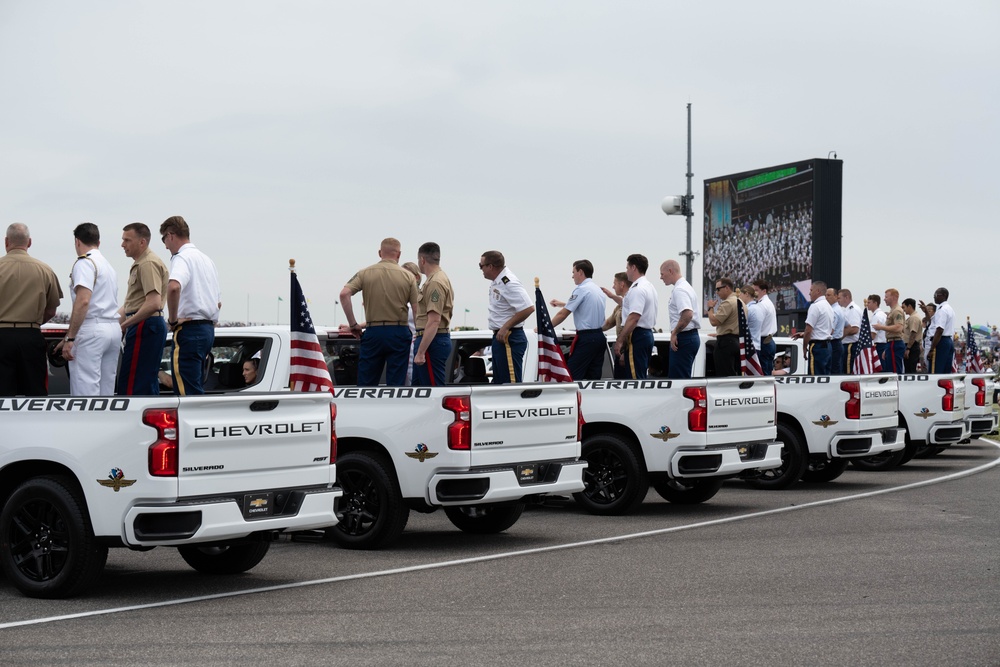 Opening ceremonies of the 107th running of the Indianapolis 500