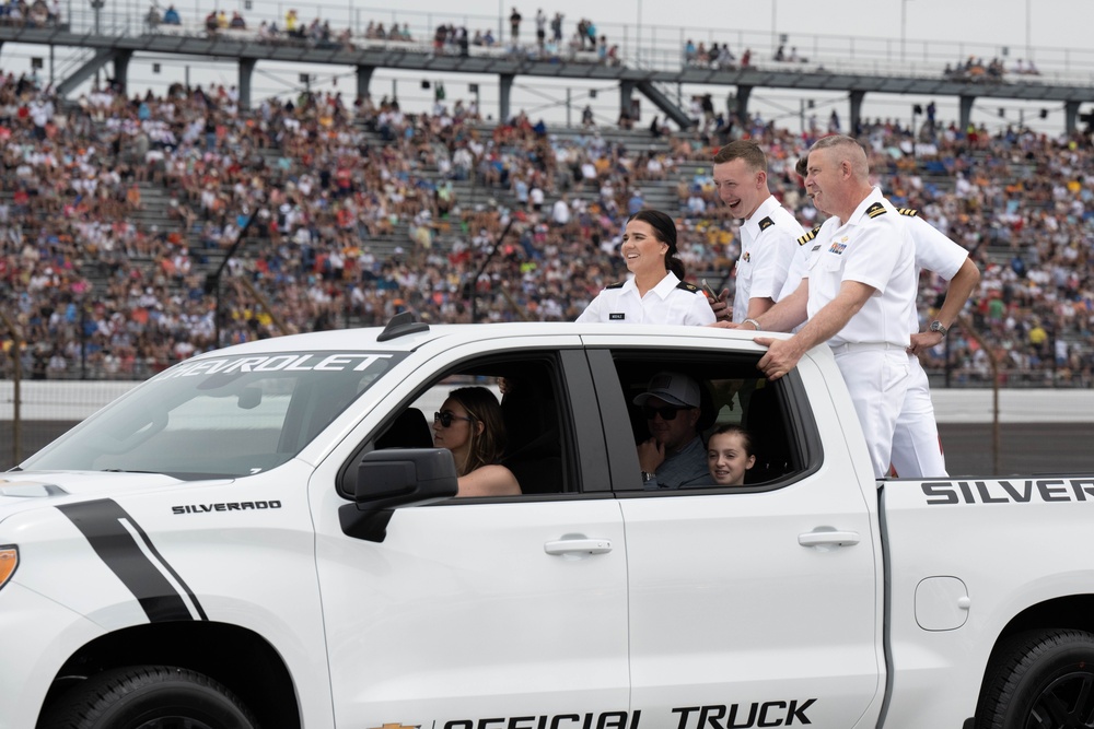 Opening ceremonies of the 107th running of the Indianapolis 500