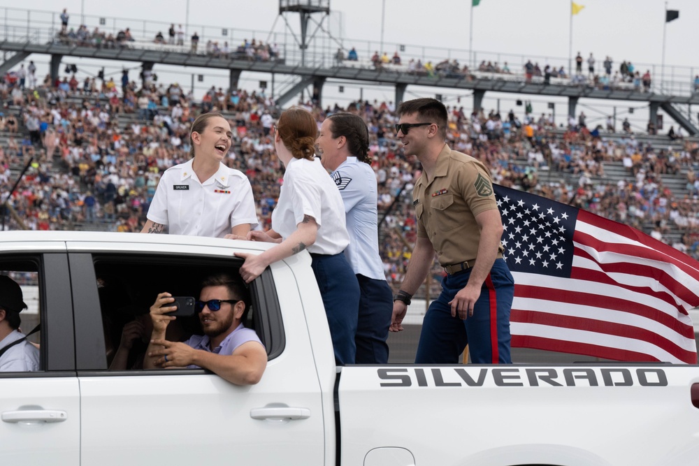 Opening ceremonies of the 107th running of the Indianapolis 500