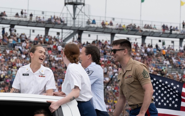 Opening ceremonies of the 107th running of the Indianapolis 500