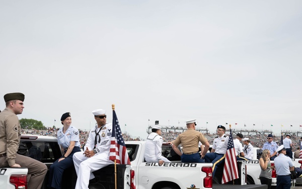 Opening ceremonies of the 107th running of the Indianapolis 500