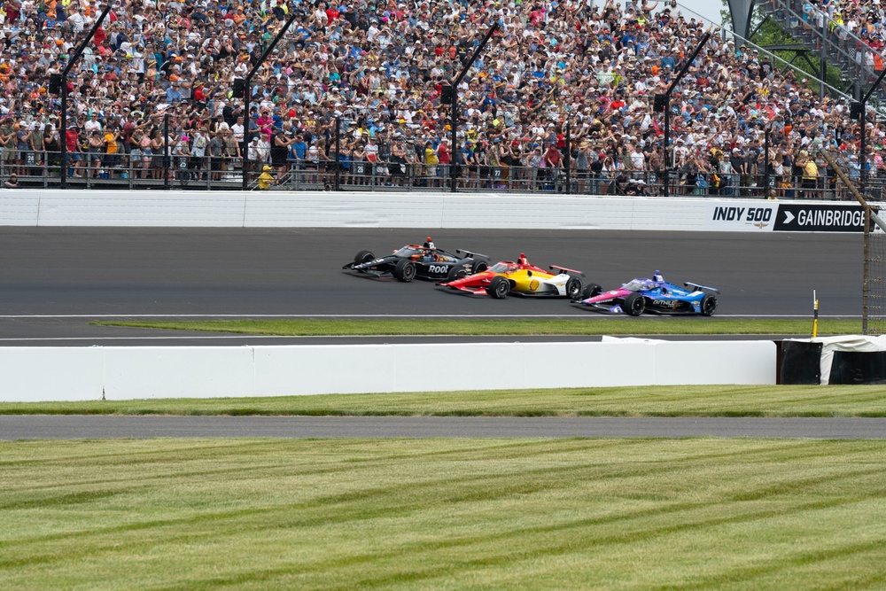 Opening ceremonies of the 107th running of the Indianapolis 500