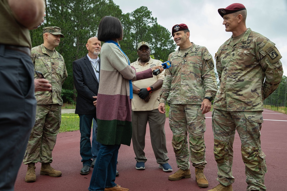 Sunset March to Liberty Trail Media Day