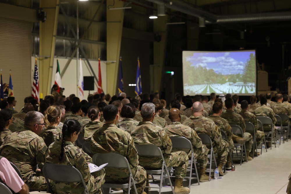 Memorial Day at Camp Arifjan, Kuwait, May 2023