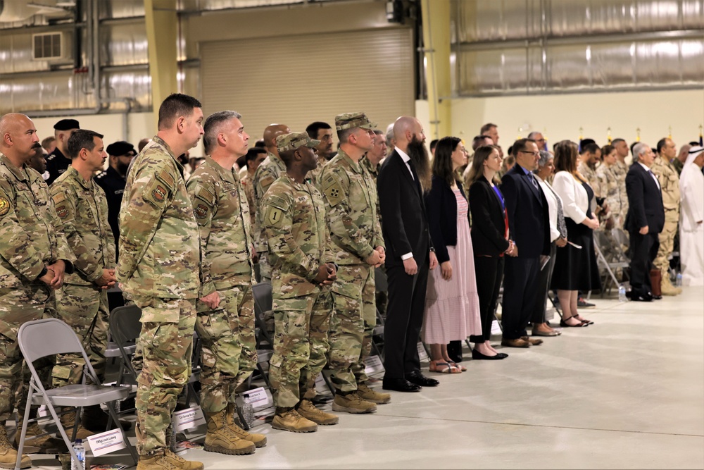 Memorial Day at Camp Arifjan, Kuwait, May 2023