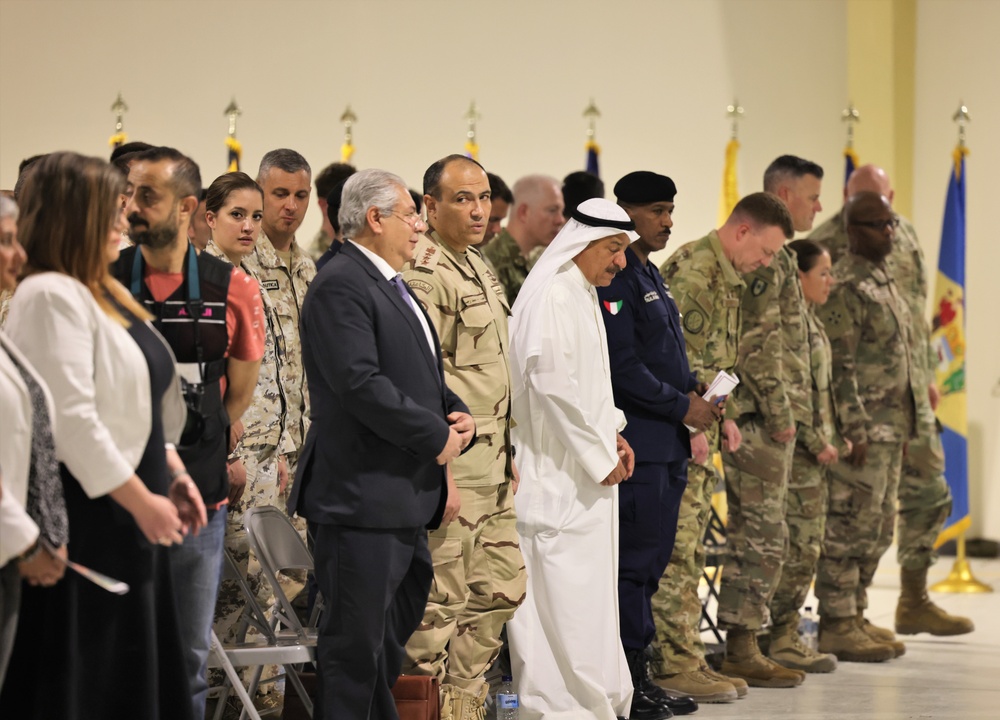 Memorial Day at Camp Arifjan, Kuwait, May 2023