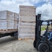 FEMA Staff prepares to send goods to Guam community.