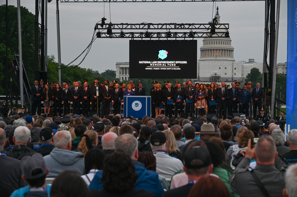 Two Alaska Security Forces Airmen honored during National Police Week