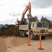 Oregon National Guard assist  with construction of Athletic Field at Centennial High School