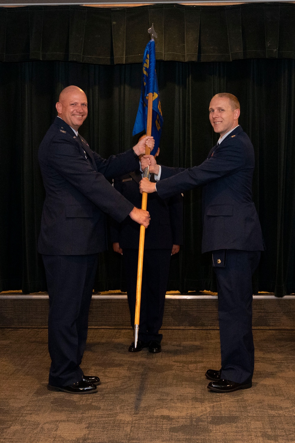 47th Comptroller Squadron change of command ceremony 2023