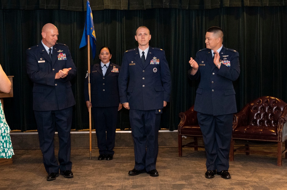 47th Comptroller Squadron change of command ceremony 2023