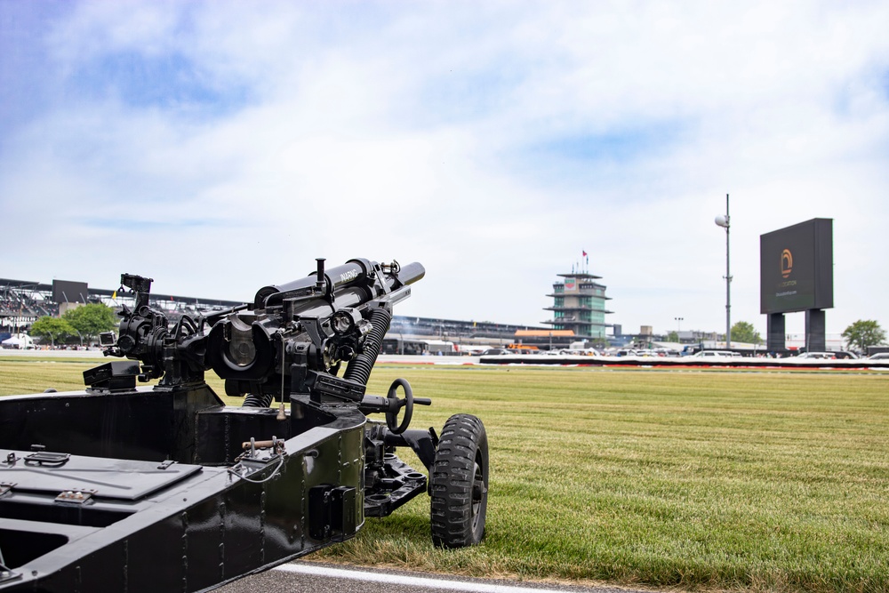 Indiana National Guard Supports the Indianapolis 500.