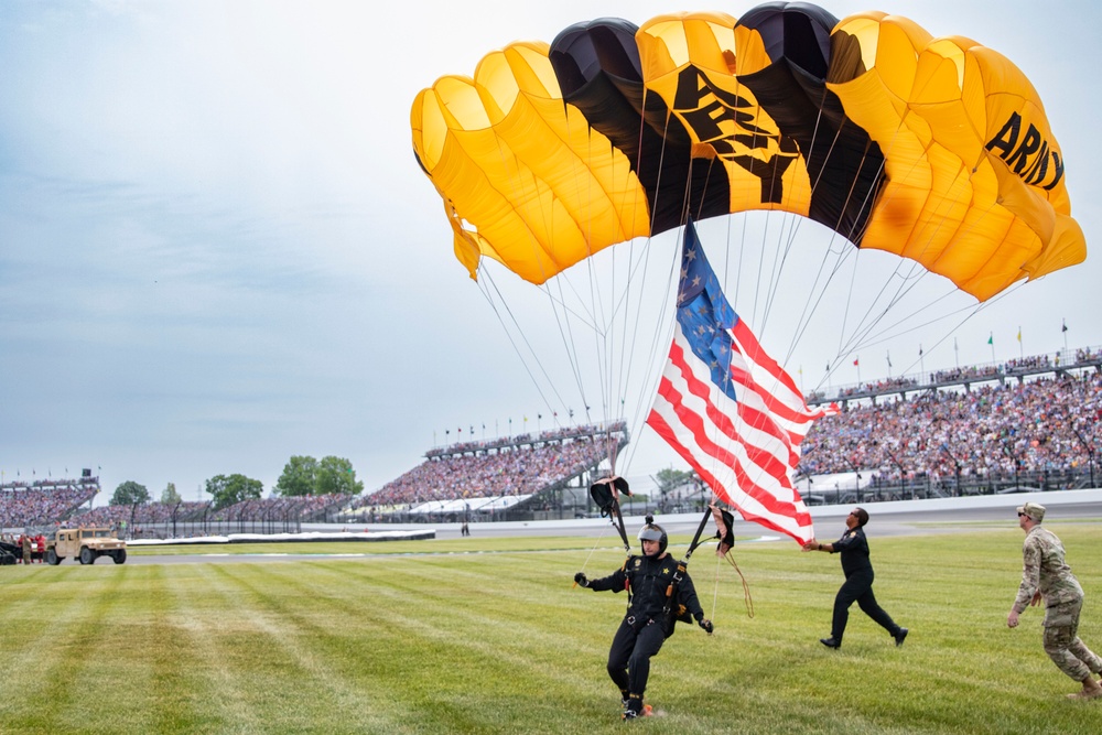 Indiana National Guard Supports the Indianapolis 500.