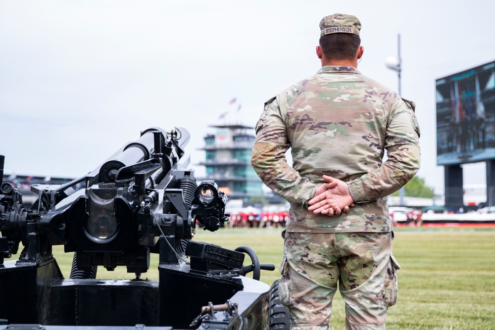 Indiana National Guard Supports the Indianapolis 500.