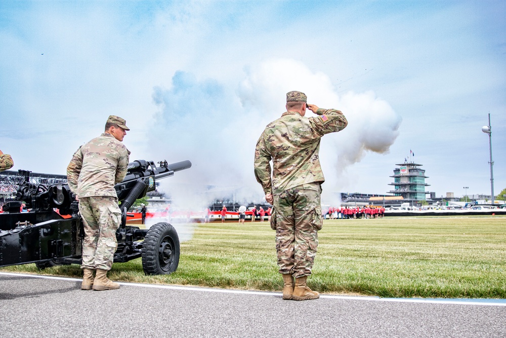 Indiana National Guard Supports the Indianapolis 500.