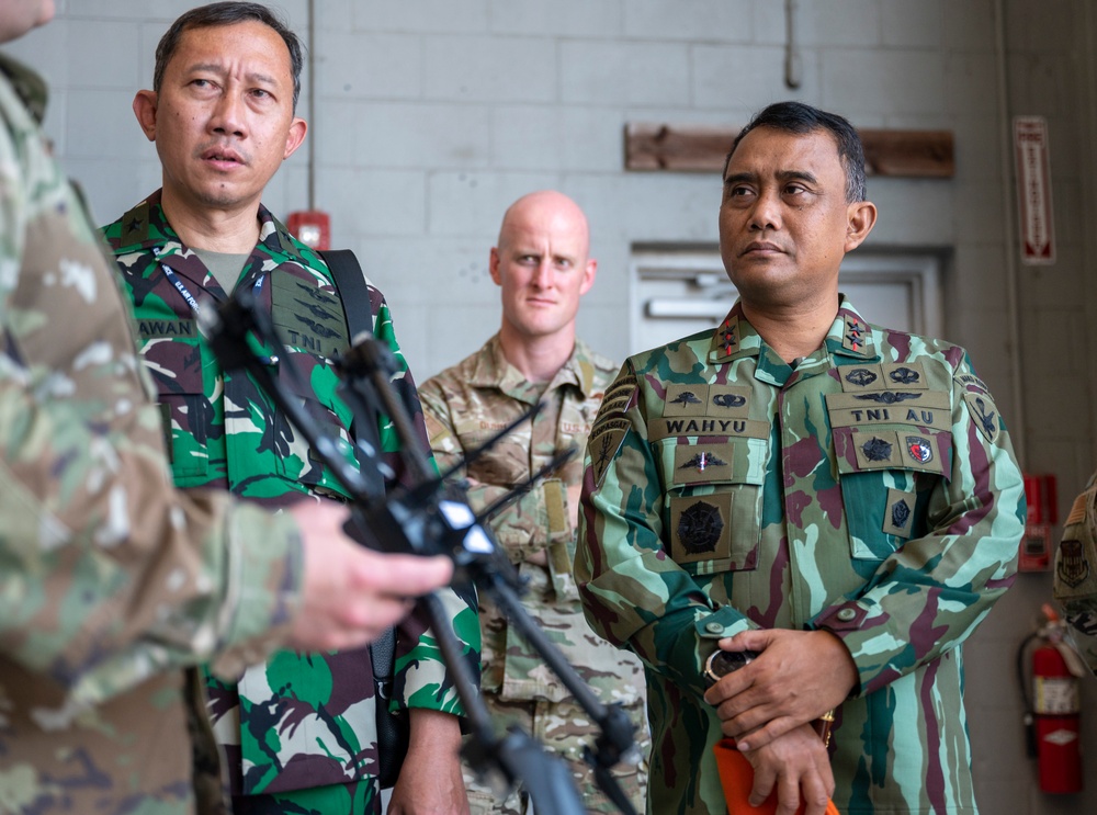 Indonesian Kopasgat Leadership Visits AFSOC