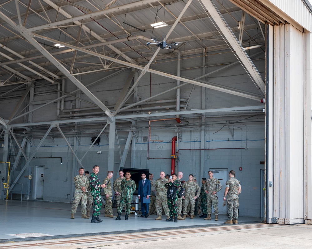 Indonesian Kopasgat Leadership Visits AFSOC