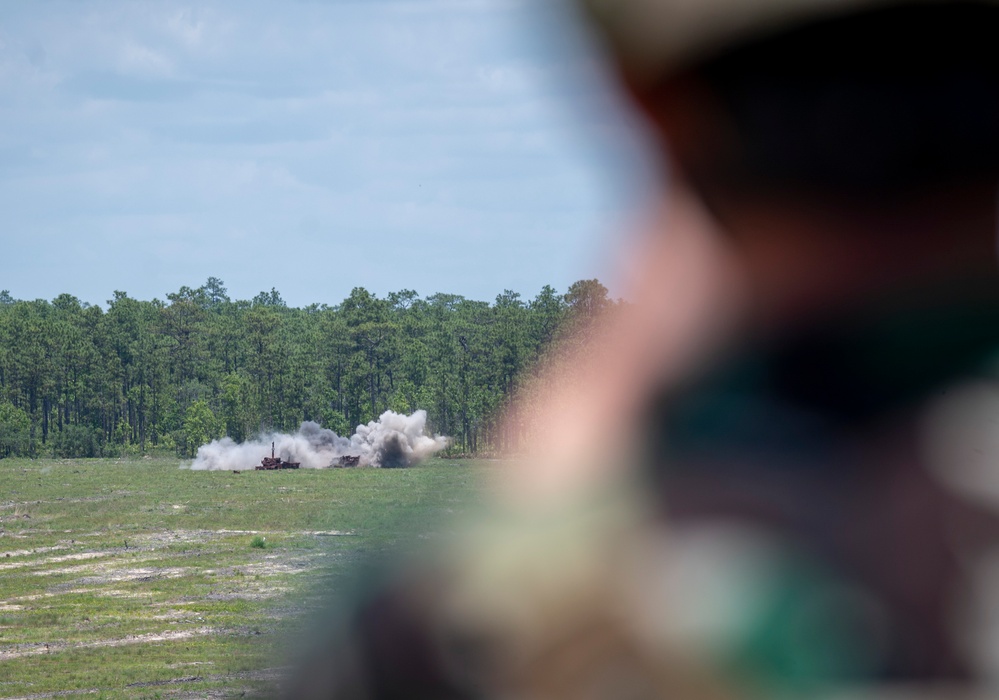 Indonesian Kopasgat Leadership Visits AFSOC