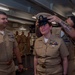 USS Ronald Reagan (CVN 76) pins newly selected Master Chief Petty Officer and Senior Chief Petty Officers