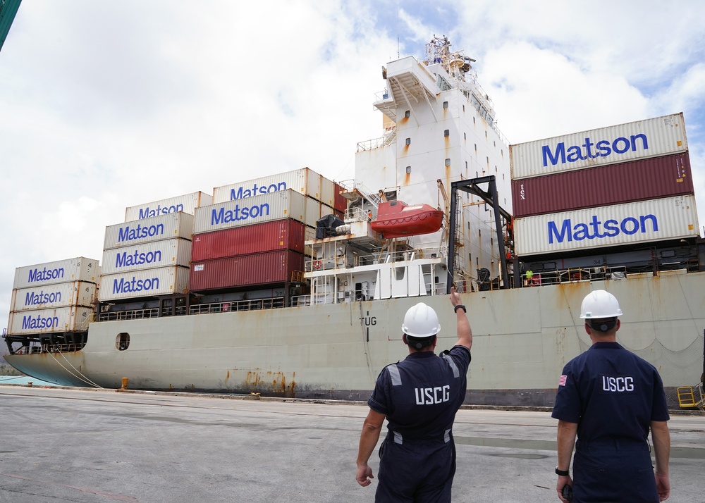 U.S. Coast Guard continues recovery operations in Guam