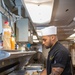 USS Ronald Reagan (CVN 76) Sailors prepare food