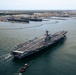 George Washington Returns from Sea Trials