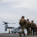 26th MEU Marines Prepare for Takeoff during COMPTUEX