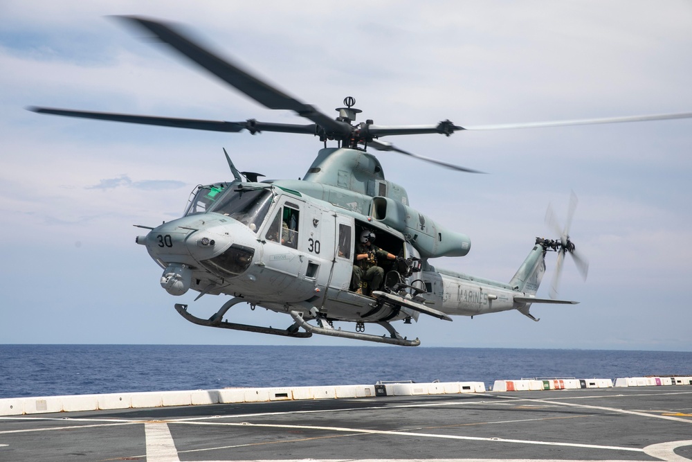 USS Mesa Verde Conducts Flight Operations during COMPTUEX