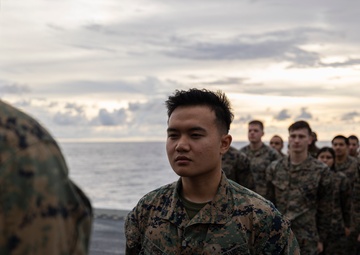 Cpl. Eh Shee Reenlistment