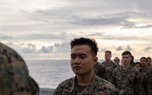 Cpl. Eh Shee Reenlistment