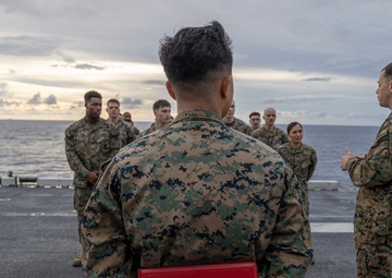 Cpl. Eh Shee Reenlistment