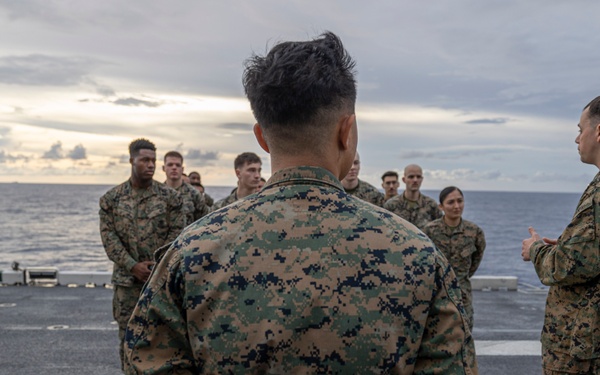 Cpl. Eh Shee Reenlistment