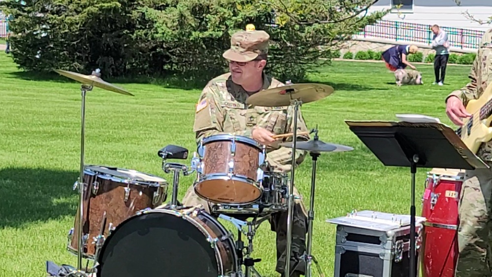 Army Reserve's 204th Army Band performs during 2023 Fort McCoy Armed Forces Day Open House