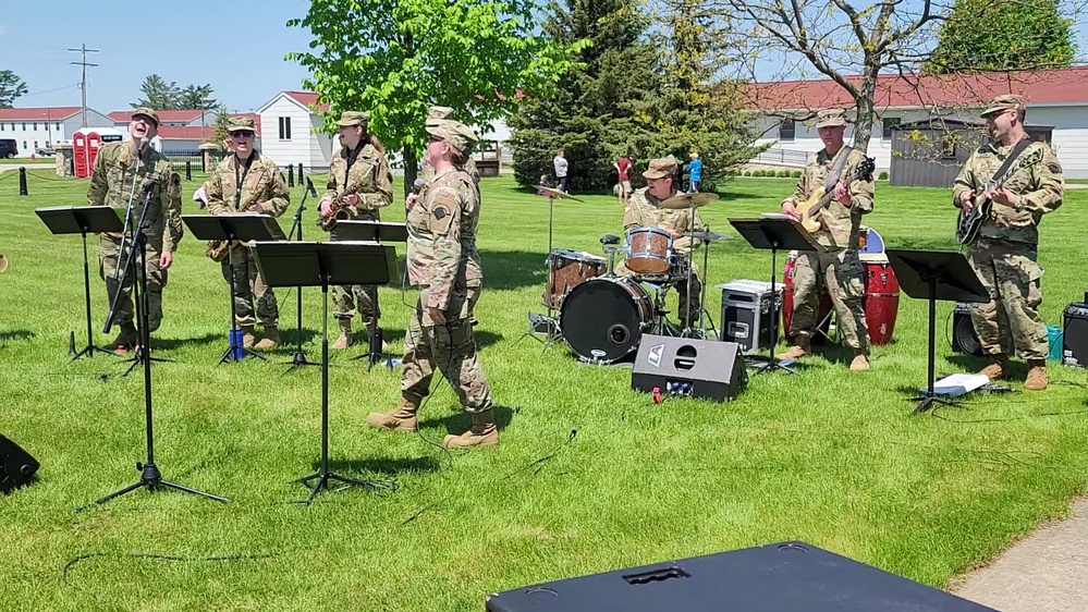 Army Reserve's 204th Army Band performs during 2023 Fort McCoy Armed Forces Day Open House