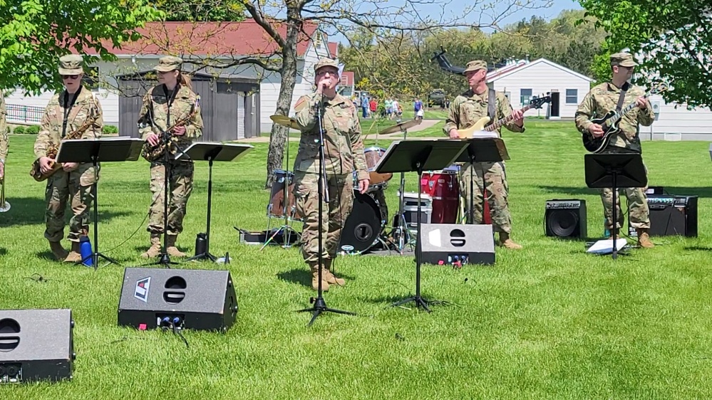 Army Reserve's 204th Army Band performs during 2023 Fort McCoy Armed Forces Day Open House