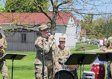 Army Reserve's 204th Army Band performed during 2023 Fort McCoy Armed Forces Day Open House