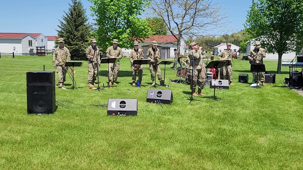 Army Reserve's 204th Army Band performs during 2023 Fort McCoy Armed Forces Day Open House