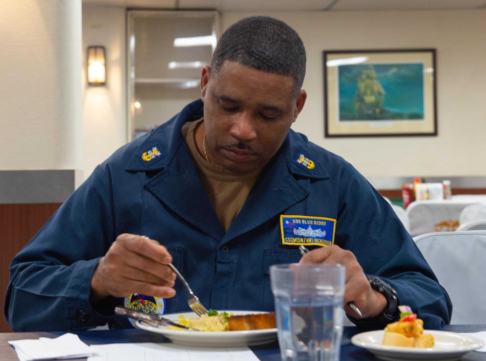 Junior Sailor Cooking Competition