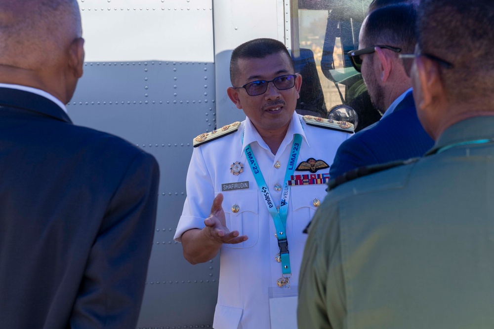 Royal Malaysian Navy Airwing Commander Visit