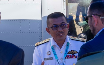 Royal Malaysian Navy Airwing Commander Visit