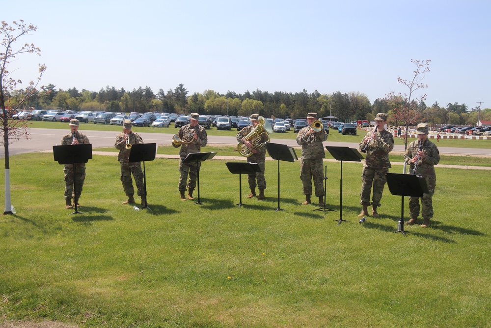 Army Reserve's 204th Army Band performs during 2023 Fort McCoy Armed Forces Day Open House